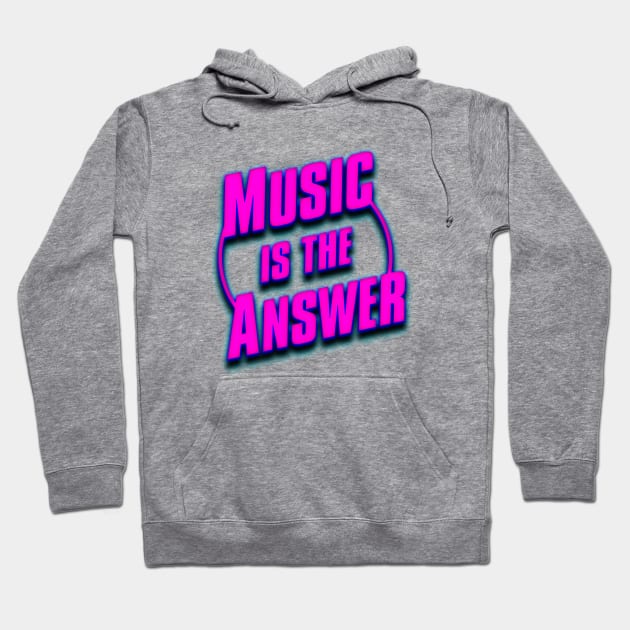 HOUSE MUSIC, IS THE ANSWER Hoodie by KIMIDIGI